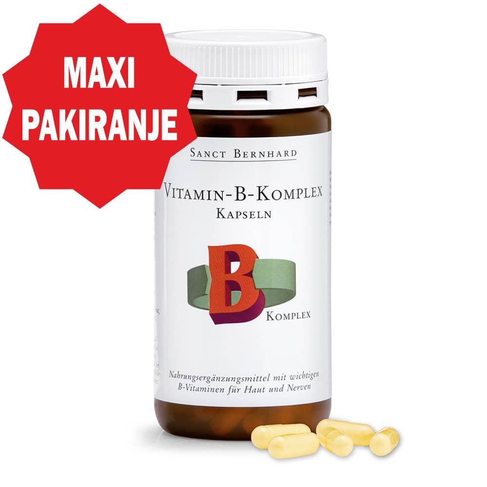 Vitamin B Kompleks Kapsule (150 kapsula) - Kräuterhaus Sanct Bernhard