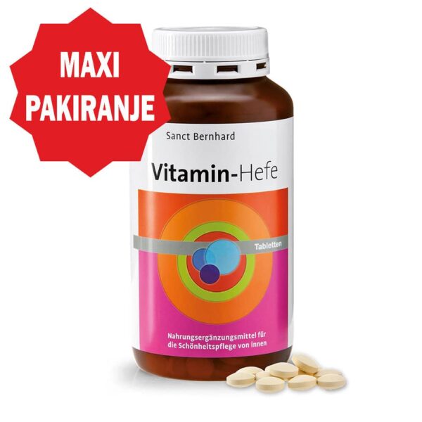 Vitamin pivski kvasac tablete (500 tableta) - Kräuterhaus Sanct Bernhard