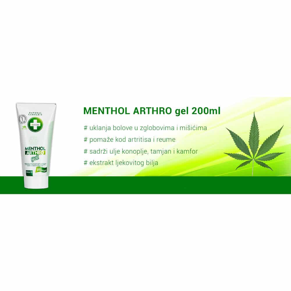 Menthol Arthro gel