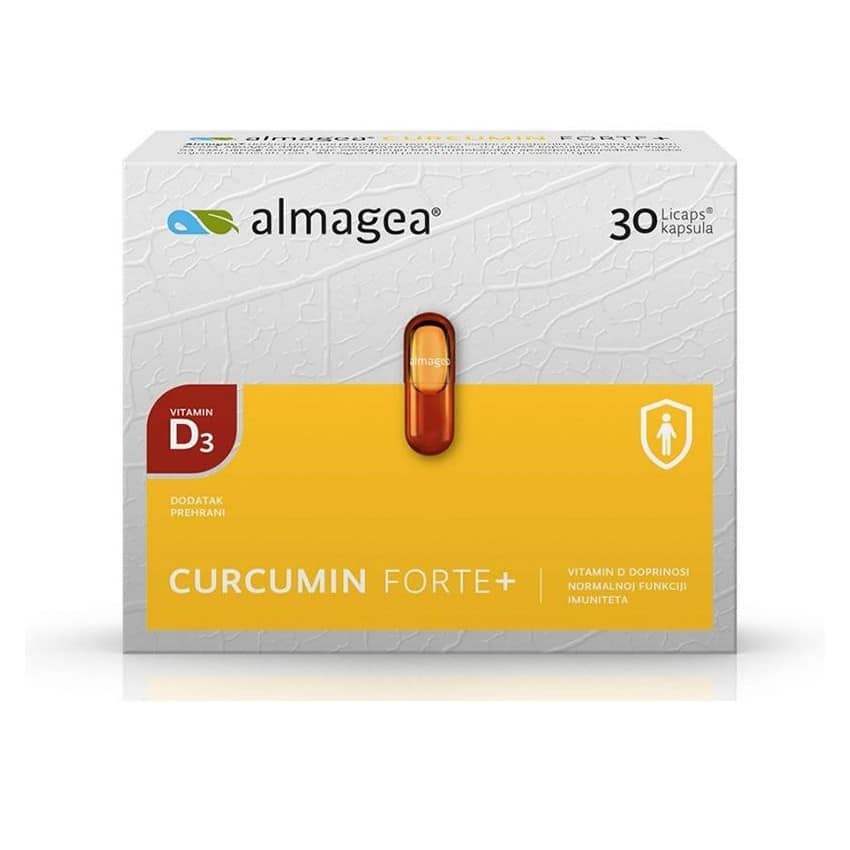 Almagea® CURCUMIN FORTE+ (30 kapsula) - NovaSOL® Curcumin