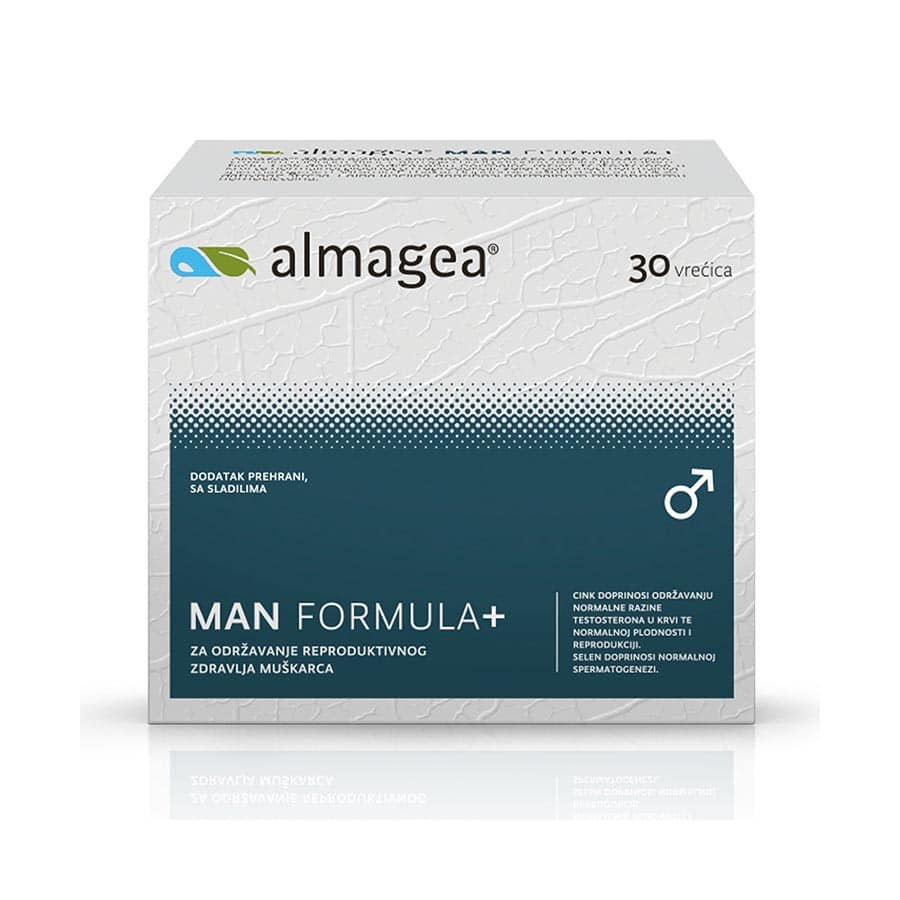 Almagea® MAN FORMULA+ (30 vrećica) - za održavanje reproduktivnog zdravlja muškarca