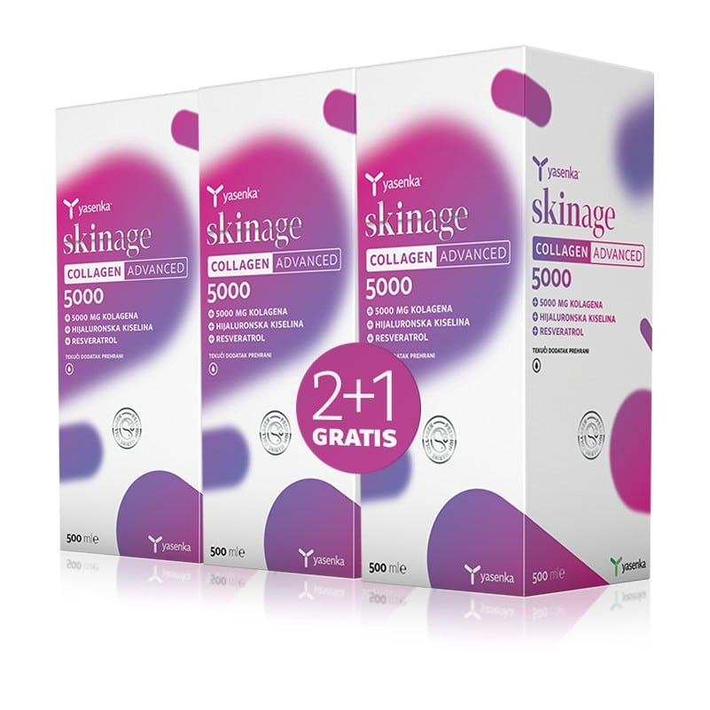 Yasenka Skinage Collagen Advanced 5000 - 2+1 GRATIS